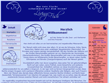 Tablet Screenshot of living-fish.de